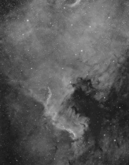 NGC7000 Ha WiP2