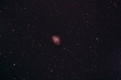 Crab Nebula (21 Frames)