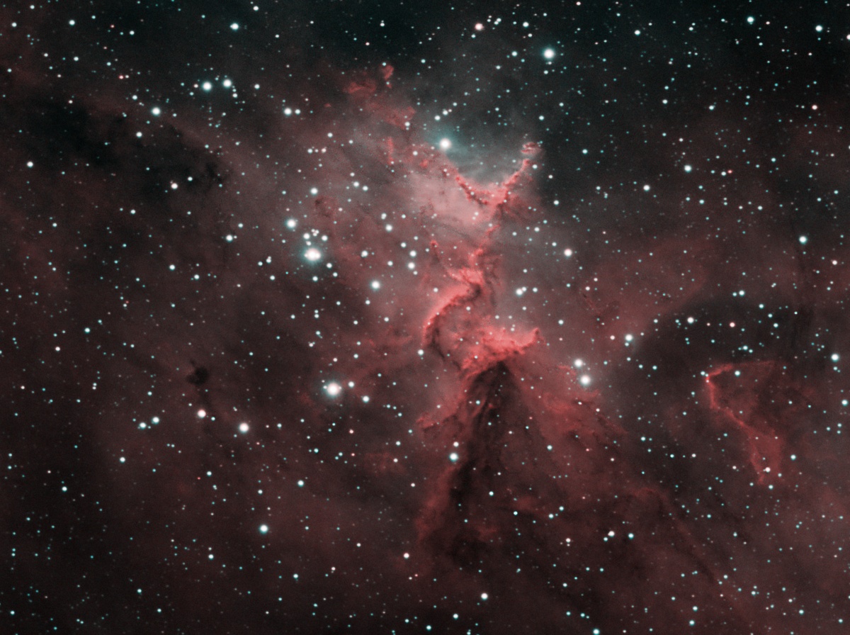 IC1805 - Heart Nebula HOO
