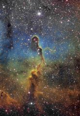 LDN1105 V2 (Elephants Trunk nebula, part of IC 1396 - HST Palette)