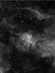 IC1805 Ha (Borg 77ED First Light)