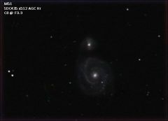 M51 gradient removed and levels adjusted