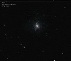 M53 gradient removed and levels adjusted