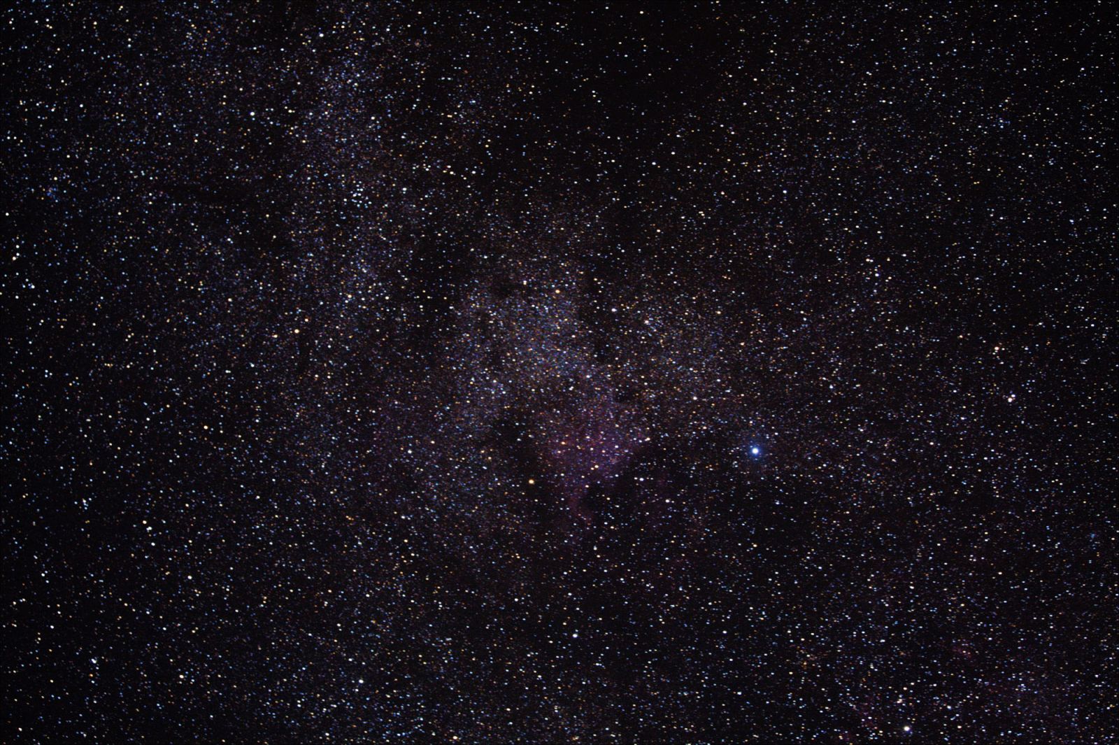 NGC6000, N.A. Nebula, Cygnus   Wide Field 52 frames   9mins