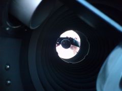 Quattro Baffles: Looking down the tube of a 10" Skywatcher Quattro
