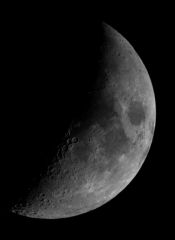 Moon mosaic taken with the SPC900NC comprising of 5 seperate images stitched in iMerge