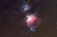 M42 From Kelling Heath 2011

Orion was rising to a suitable position for imaging by around 4am, this image is just an hours worth of ten minute exposures using a QHY8 and Borg 77EDII + 0.85 reducer. Processed in Pixinsight.