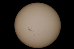 Sun spots - 11th July 2012