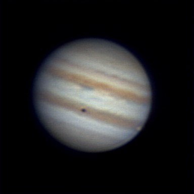 Jupiter with Io And transit shadow13.03.13