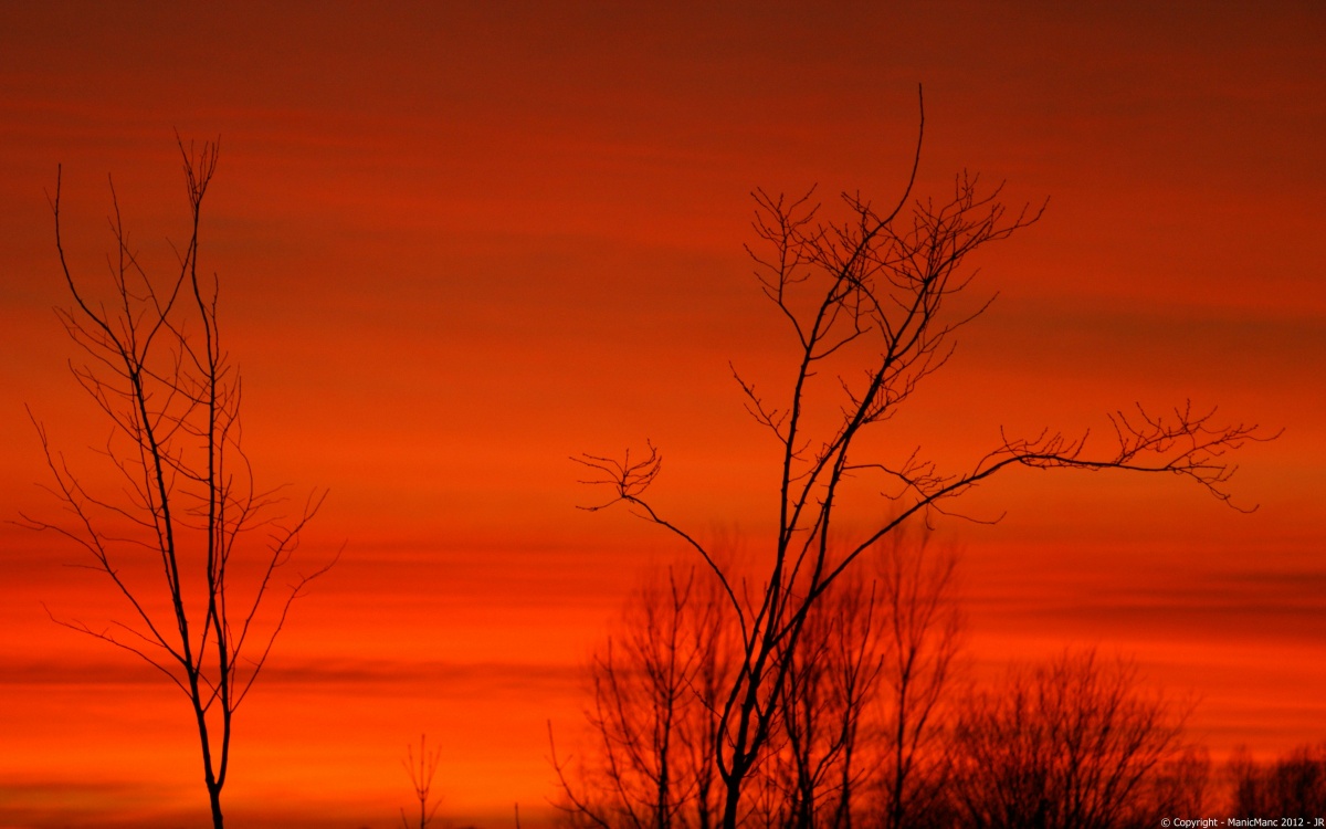 Winter Sunset 12.01.2012