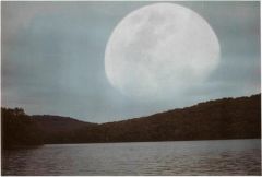 I did this photo, pic of a lake where I live, I added the moon from my telescope on the same exposure, always liked this one.