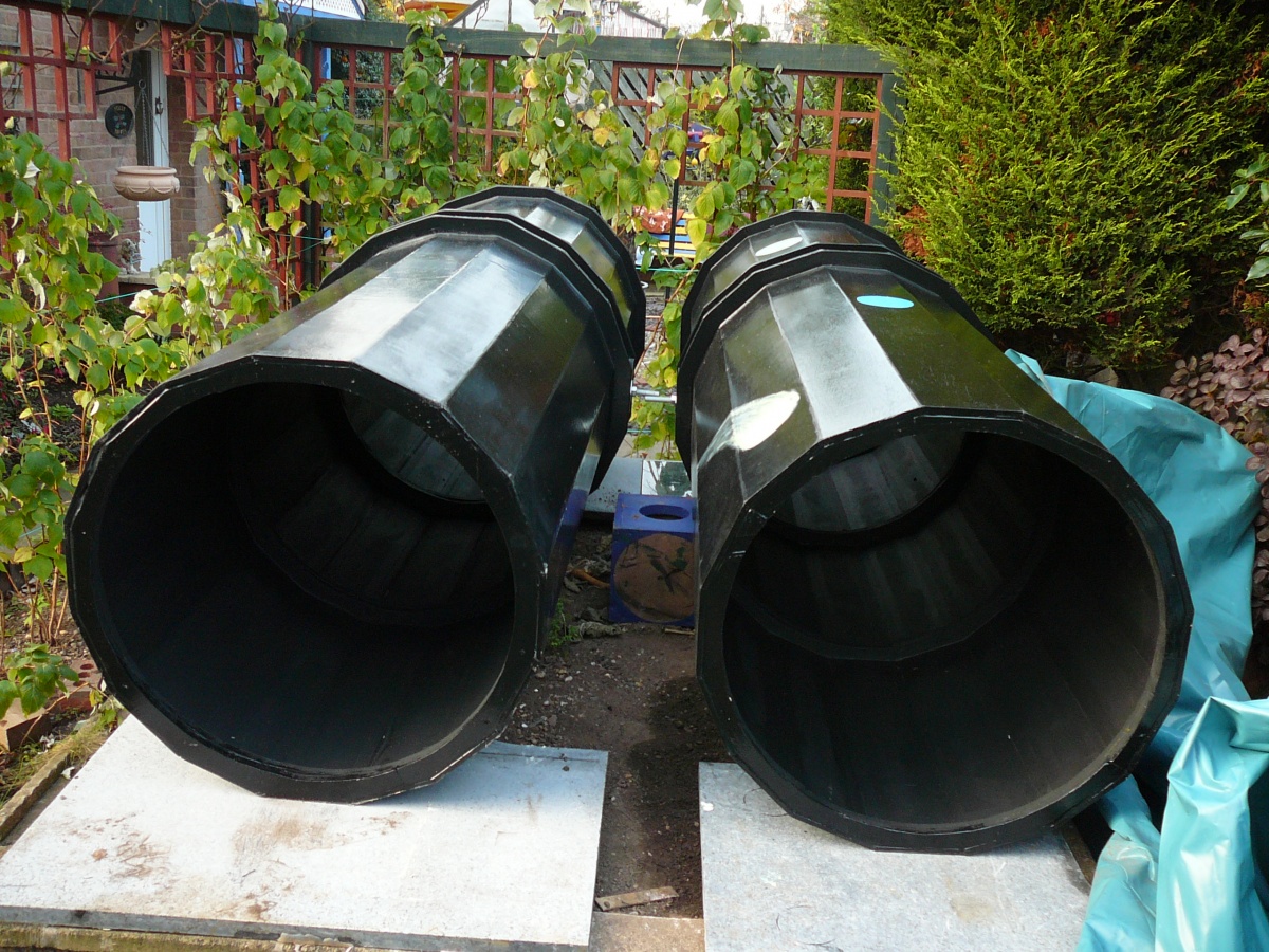 tubes blackened and preliminary varnished