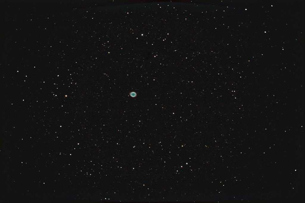 M57 2nd Attempt at Processing

CPC 800 Alt-Az and Canon EOS 350D
15 Sec exposures at ISO 1600 F6.3
21 Lights
21 Darks (via built in option on camera)