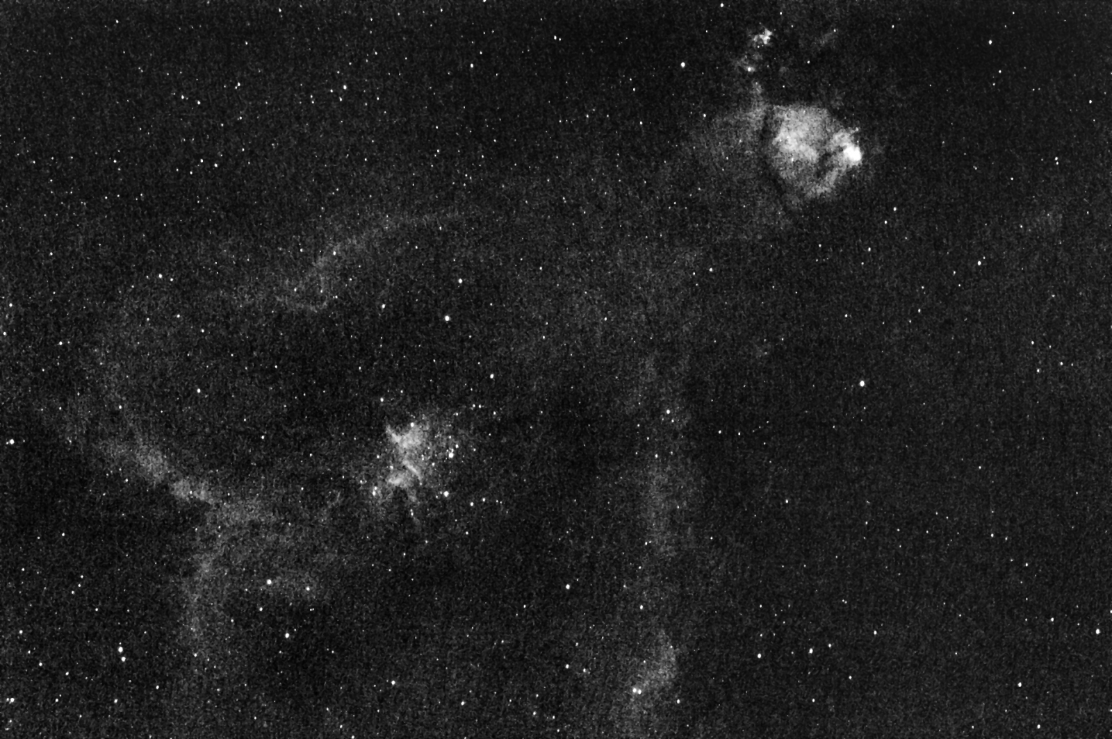 Ic 1805 Heart Nebula in Ha