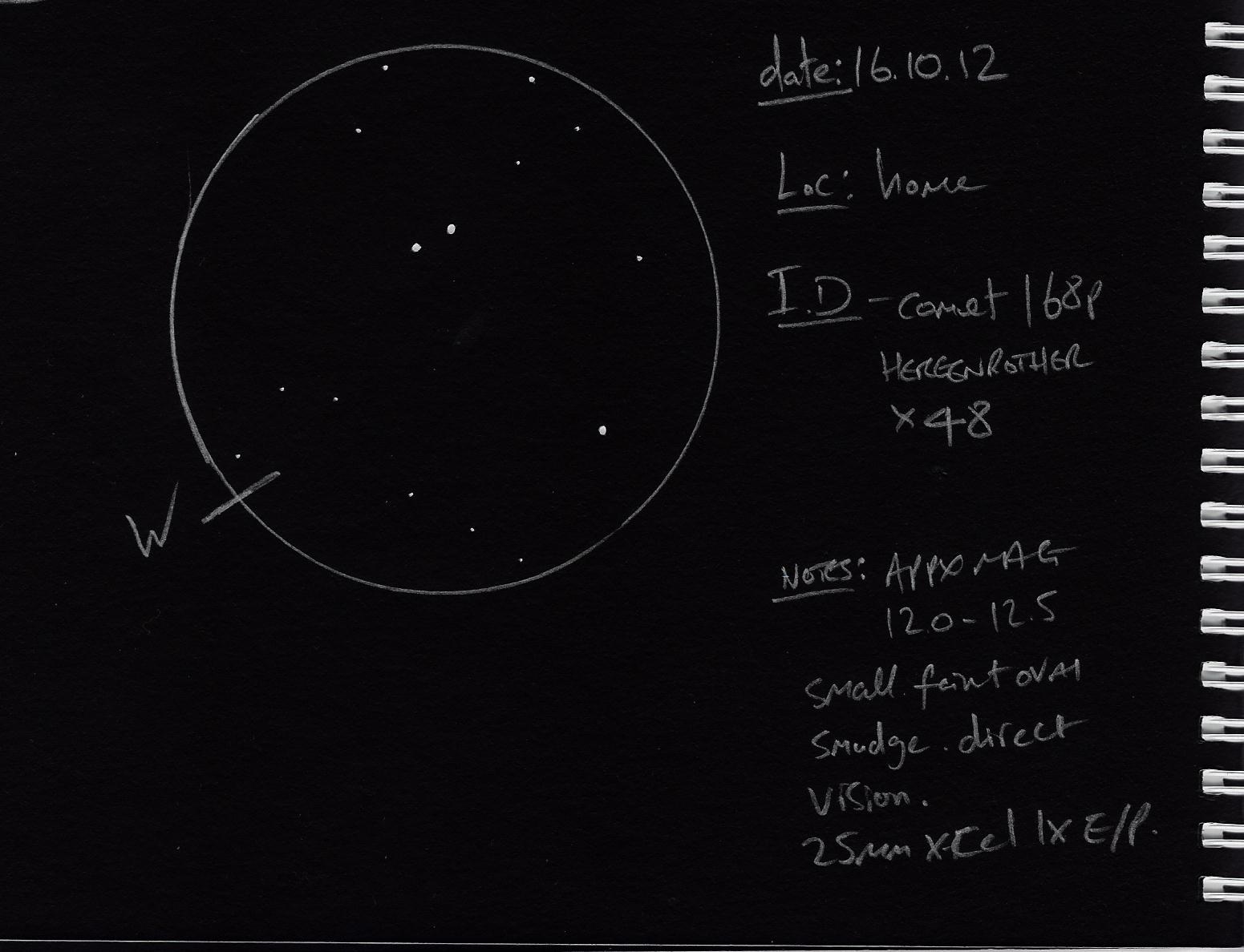 comet 168p