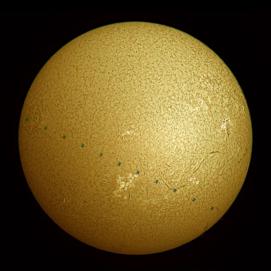 Sun 20120905 Ha + ISS