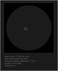 Box galaxy Ngc 4449
