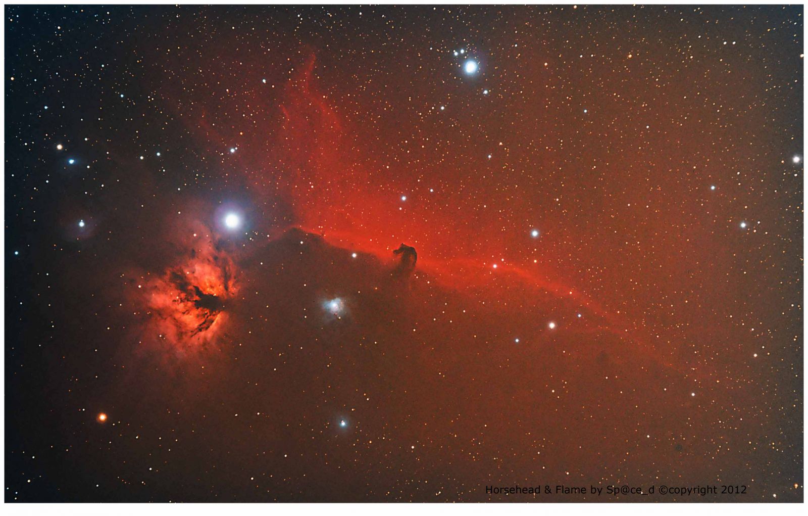Horsehead & Flame By Sp@ce_d