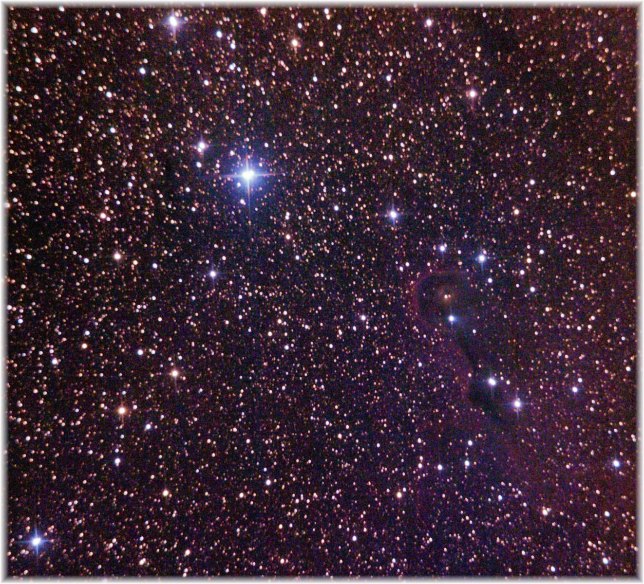 Cluster with nebulosity ic1396