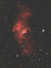 NGC 7635 The Bubble Nebula HaRGB