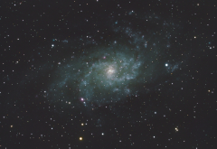 M33 - Luminance channel cleaned up using Lucy-Richardson