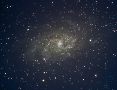 M33 Triangulum Galaxy LRGB