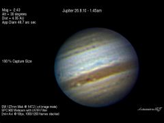 Jupiter x4 Actual Size 26.8.10
