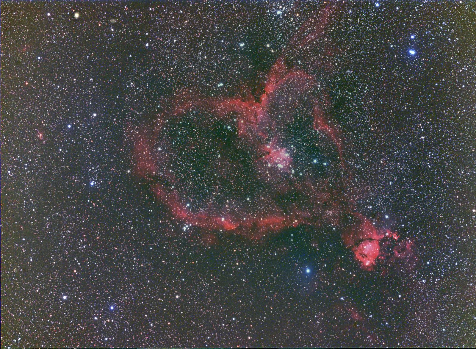IC 1805 The heart nebula