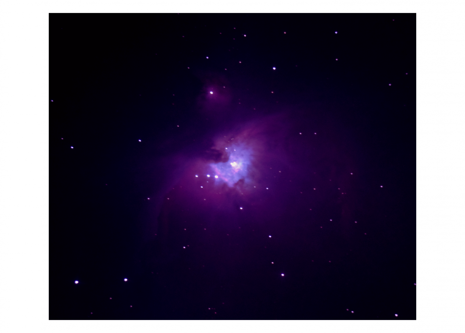 M42 16/02/2013 (bad focus) 1st rushed attempt with new setup