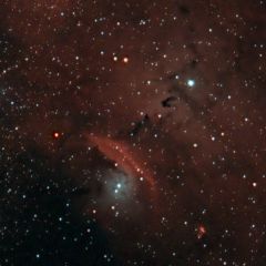 Lagoon Nebula 100% Crop 1