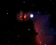 NGC2024 & B33 Flame & Horsehead Nebulas-HRGB