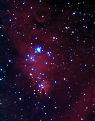 NGC2264-HRGB taken on 3-5/3/13