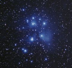 M45   Pleiades Star Cluster V2