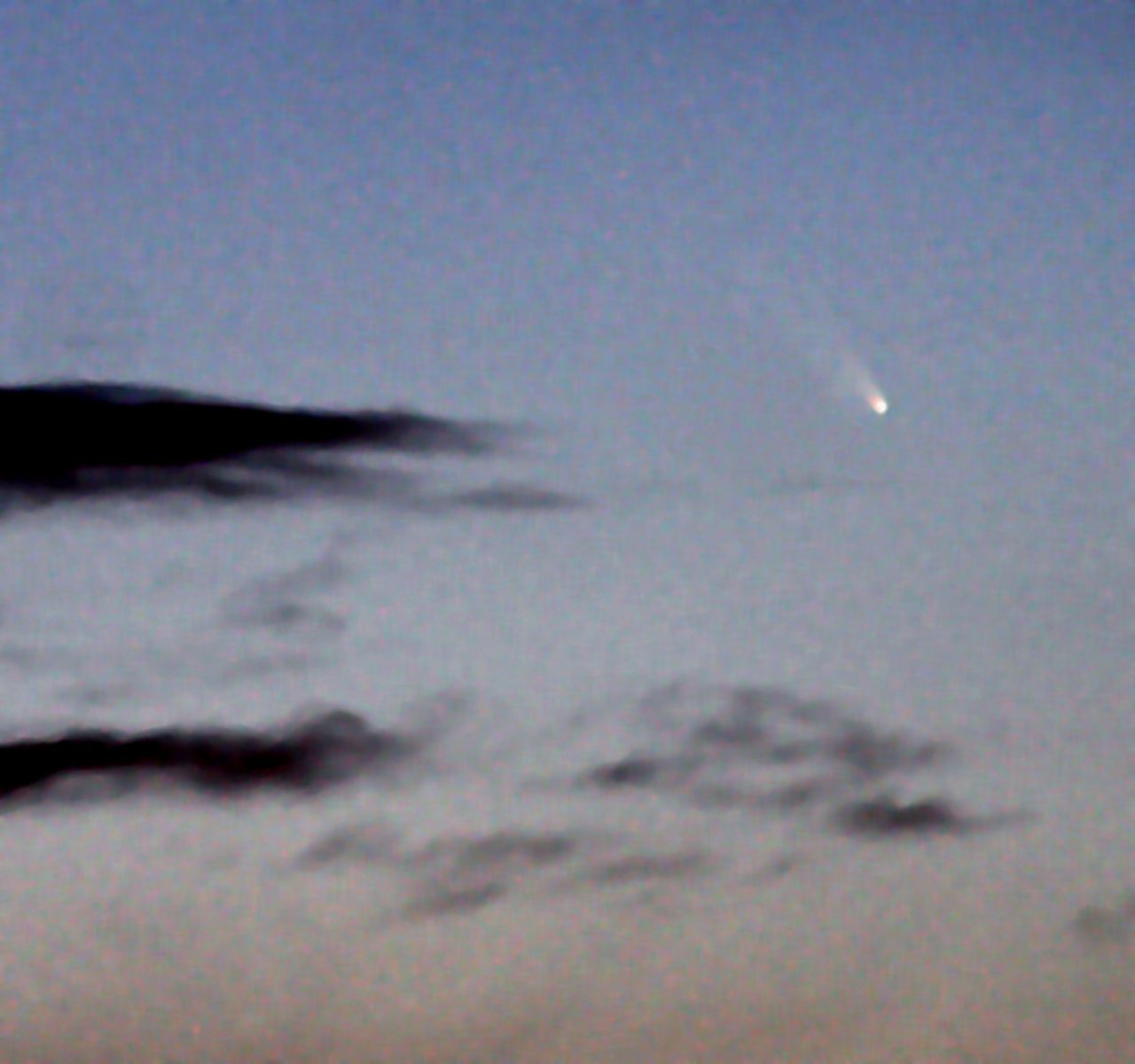 Comet  PanStarrs 13-03-2013