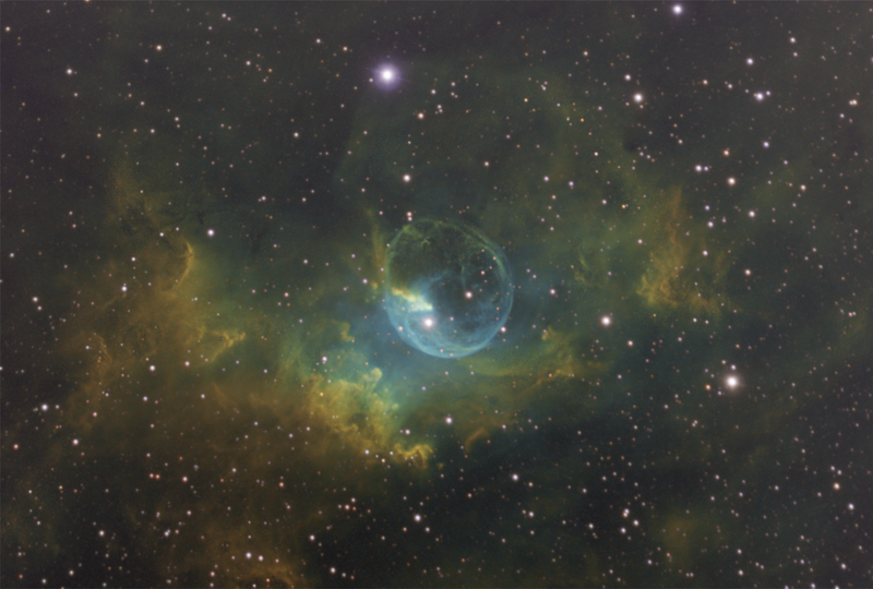 NGC 7635 hubble bubble