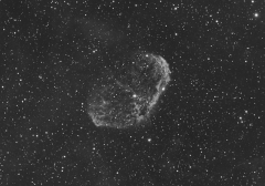 NGC 6888 Crescent Nebula Ha 12 X 900s crop 800px