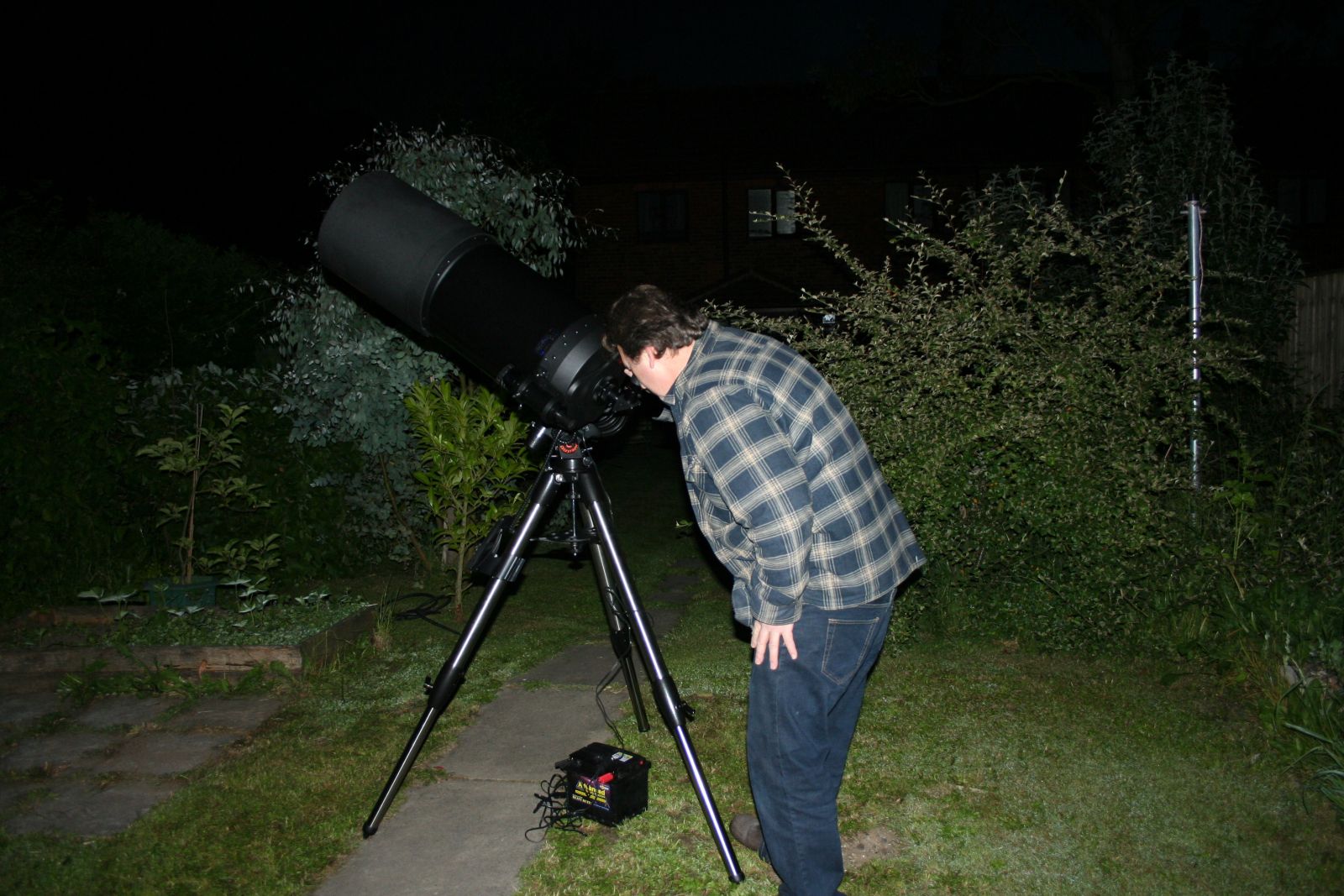 viewing M57 ring nebular 1.40am 2.7.13