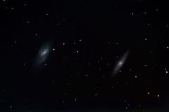 M65 and M66 Galaxies