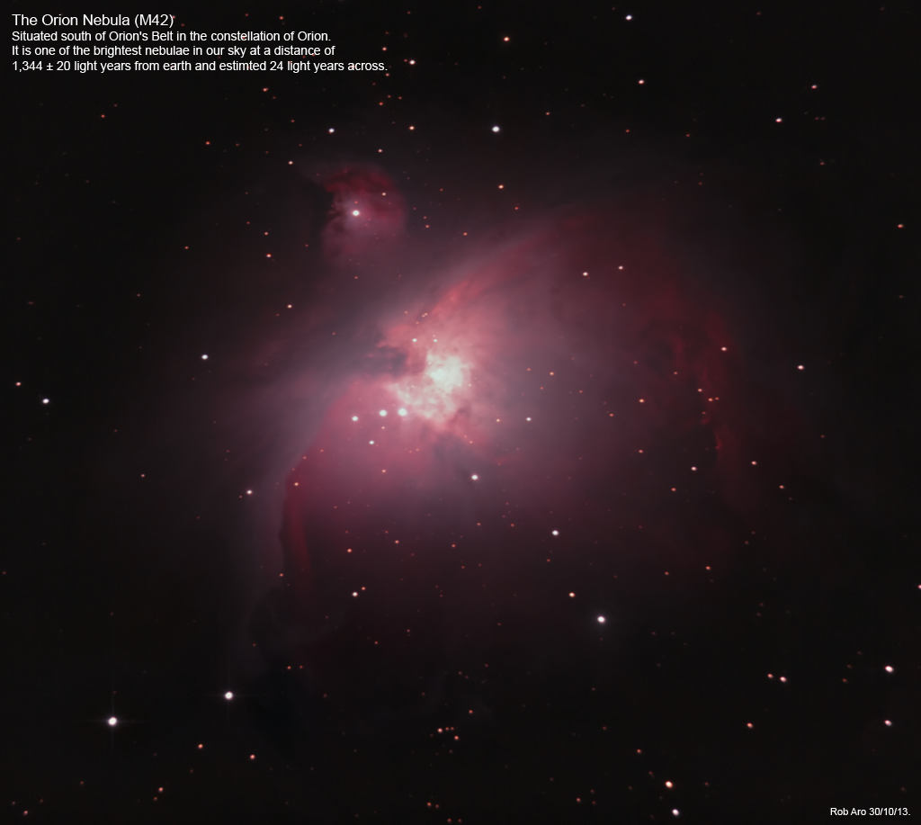 The Orion Nebula M42 20131030