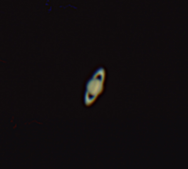 Saturn - first neximage night