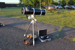 Scope set up for Solar Photography