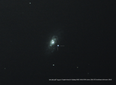 Supernova SN2013df in NGC4414