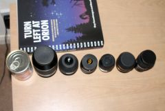 Wide-angle eyepiece collection