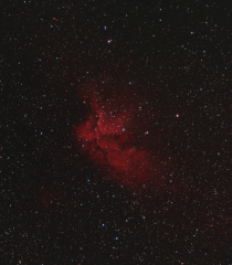 NGC 7380  The Wizard Nebula HaRGB
