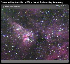 Carina Nebula from Astronomy Camp Nov 2013