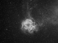 NGC2244 9x900 QSI Leitz Telyt Apo, 180mm @F3.4, , 7nm ha from dark site at High Halden, Kent  180212