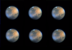 Mars March 24th 6 images.