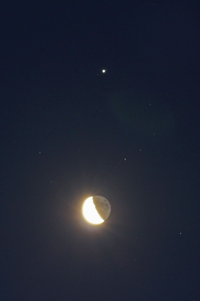 Jupiter & The Moon 04.12.2015
