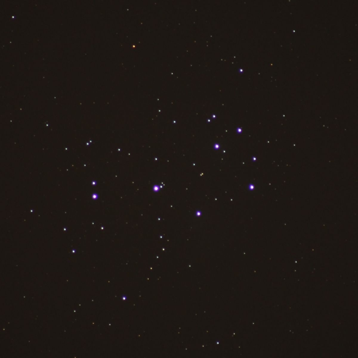 M45 The Pleiades 22.11.2015