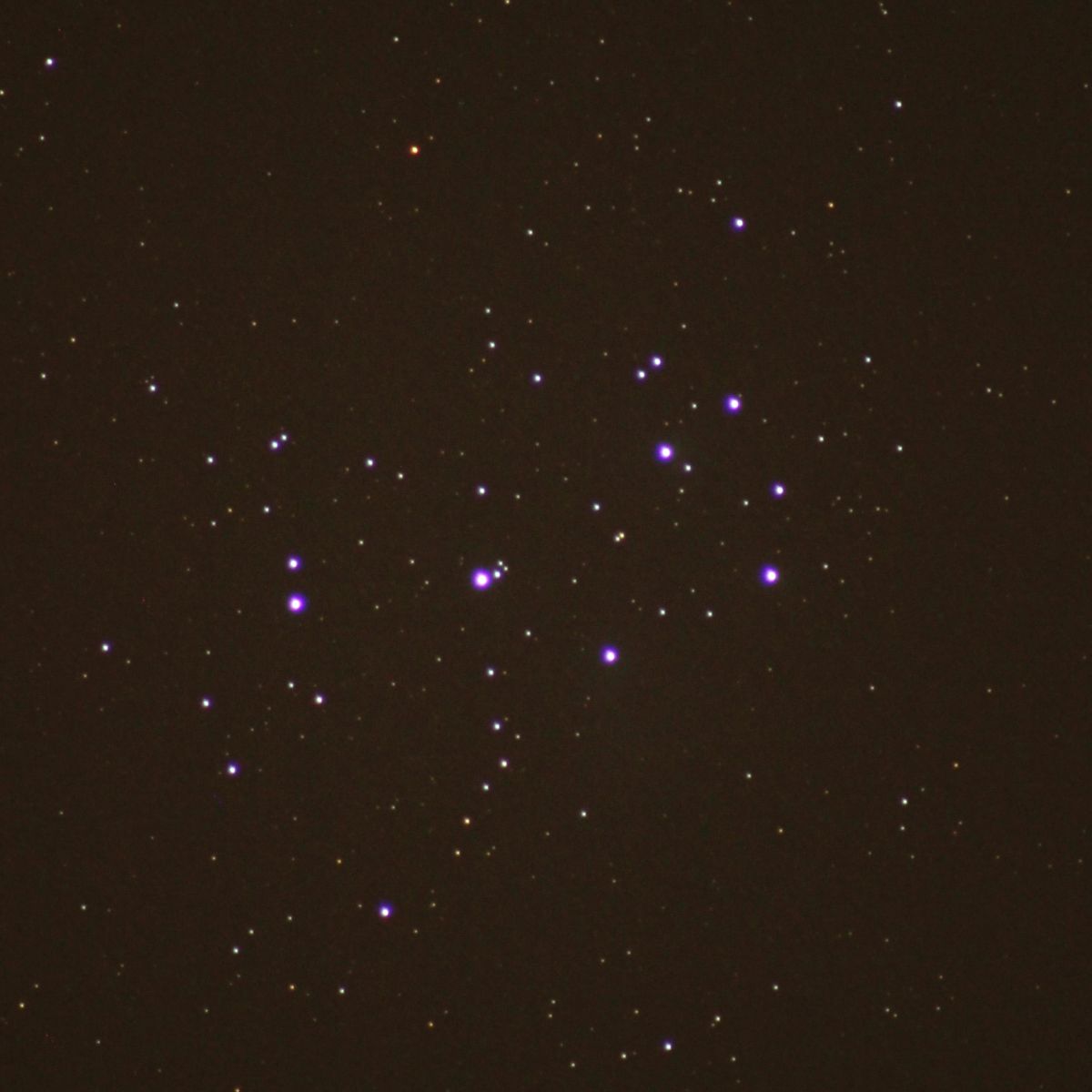 M45 The Pleiades 22.11.2015